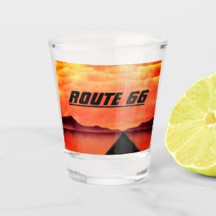 Vaso De Chupito Famosa Ruta 66