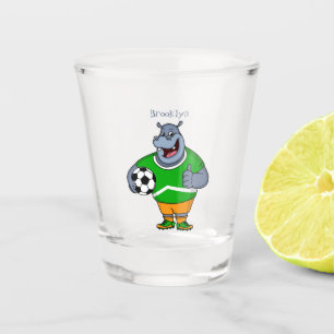 Vaso De Chupito Famoso ilustracion de personalizado de futbolista
