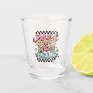 Vaso De Chupito Famoso tesoro de las flores de mi madre cute a mam