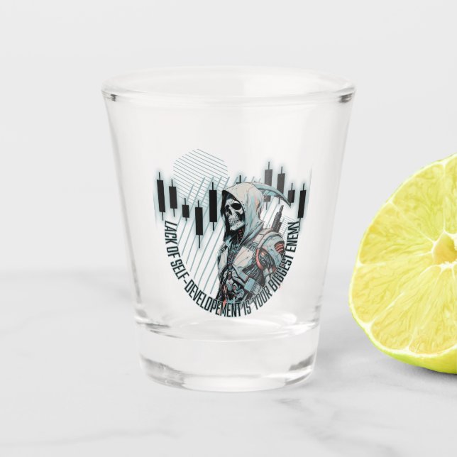 Vaso De Chupito Fantasía Diseño comercial | Motivación | El mayor  (Anverso)