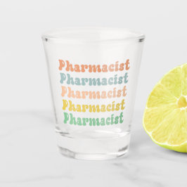 Vaso De Chupito Farmacia Retro Groovy