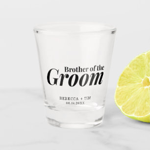 Vaso De Chupito Favor de boda del hermano del novio