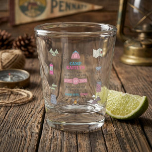 Vaso De Chupito Favor de Despedida de Soltera en Camp Bach Wildern