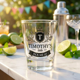 Vaso De Chupito Favor de invitado divertido con cresta personaliza