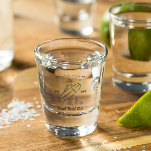 Vaso De Chupito Favor de Vaquera Costera para Despedida de Soltera