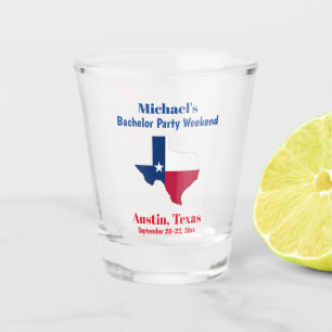 Vaso De Chupito Favor de viaje de fin de semana de despedida de so