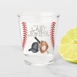 Vaso De Chupito Favor para Despedida de Soltera Jonrón del Último