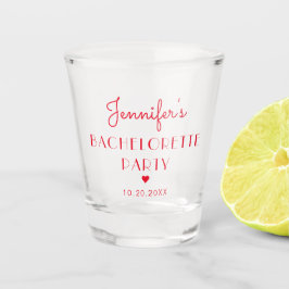 Vaso De Chupito Favor personalizado para despedida de soltera Retr