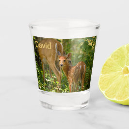Vaso De Chupito "Fawn" Bebida Vidrio de disparo
