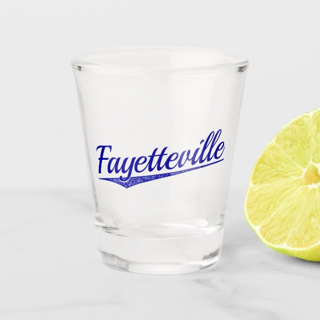 Vaso De Chupito Fayetteville (Anverso)