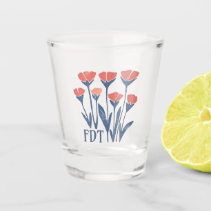 Vaso De Chupito FDT Floral floral flor sutilmente femenina Boho an