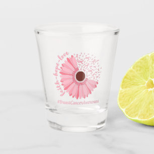 Vaso De Chupito Fe, esperanza, amor - Conciencia sobre el cáncer d