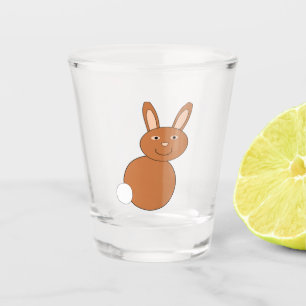 Vaso De Chupito Feliz Conejo de Pascua