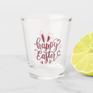 Vaso De Chupito Feliz Conejo de Pascua 