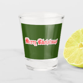 Vaso De Chupito Feliz Navidad