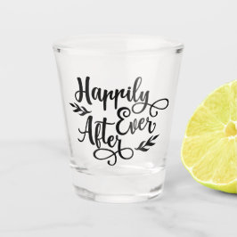 Vaso De Chupito Feliz para siempre después de boda