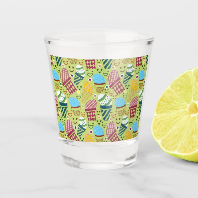 Vaso De Chupito Feliz Pascua (Anverso)