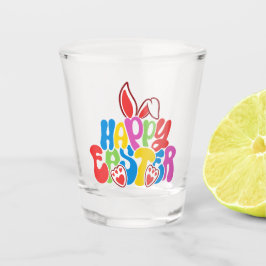 Vaso De Chupito Feliz Pascua