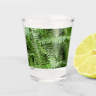 Vaso De Chupito Fern Fronds I Green Nature