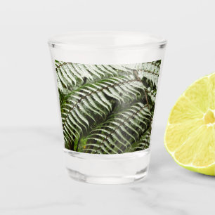 Vaso De Chupito Fern Fronds II Naturaleza verde