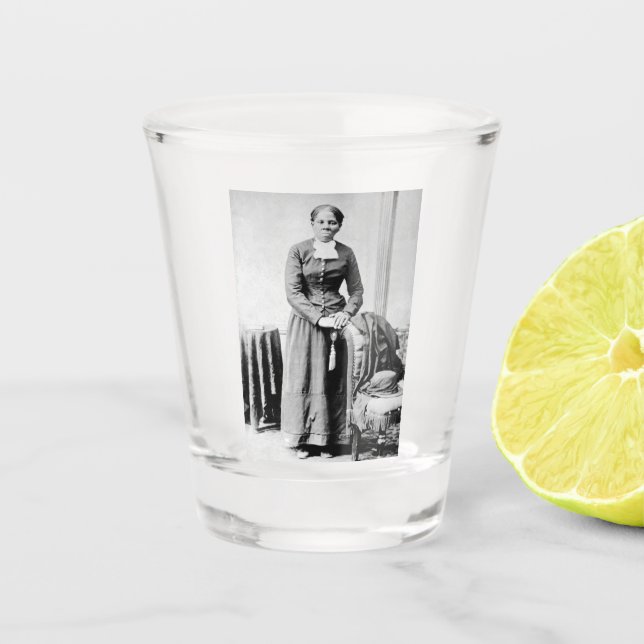 Vaso De Chupito Ferrocarril Subterráneo Harriet Tubman Conductor (Anverso)