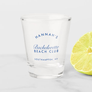 Vaso De Chupito Festividad Retro Moderno de Bachelorette