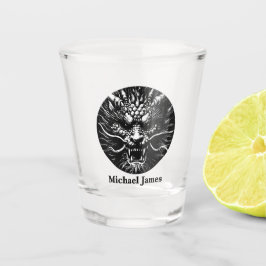 Vaso De Chupito Fierce Dragon Personalized