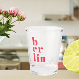 Vaso De Chupito Fiesta alemán de Berlín Shot Glass