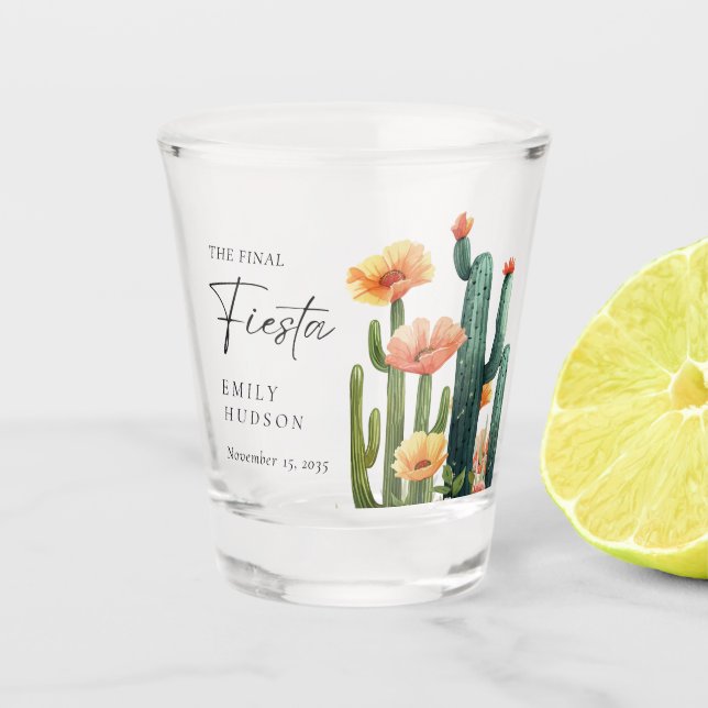 Vaso De Chupito Fiesta Bachelorette Weekend (Anverso)