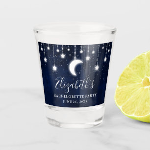 Vaso De Chupito Fiesta celestial de Bachelorette de las luces de