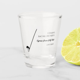 Vaso De Chupito Fiesta de Bachelor de Golf - Viaje de golf Clásico