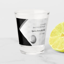 Vaso De Chupito Fiesta de Bachelor de Golf - Viaje de golf Clásico