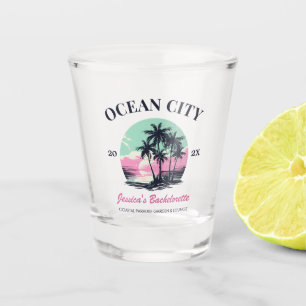 Vaso De Chupito Fiesta de bachillerato de playa a favor de la dama