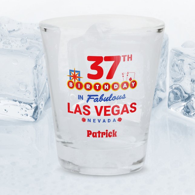 Vaso De Chupito Fiesta de cumpleaños de Las Vegas - cumpleaños 37 (Subido por el creador)