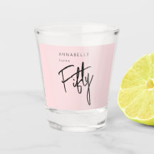 Fiesta de cumpleaños moderna 50.ª quincuagésima