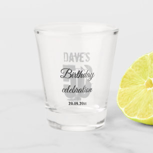 Vaso De Chupito Fiesta de cumpleaños número 50 personalizada