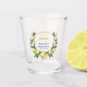 Vaso De Chupito Fiesta de Despedida de Soltera Amarillo Azul Itali