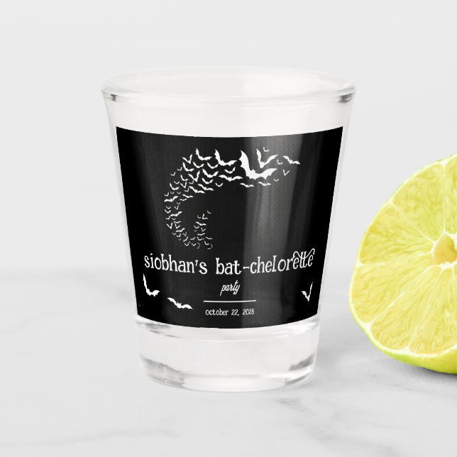 Vaso De Chupito Fiesta de Despedida de Soltera con Tema de Hallowe (Anverso)