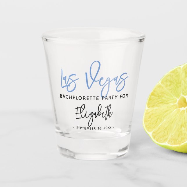 Vaso De Chupito Fiesta de Despedida de Soltera de Destino (Anverso)