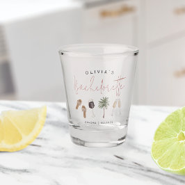 Vaso De Chupito Fiesta de Despedida de Soltera Personalizada en Pa