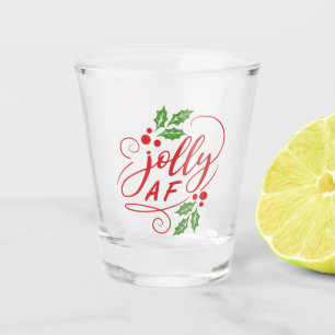 Vaso De Chupito Fiesta de Jolly AF Navidades Cheque Humor