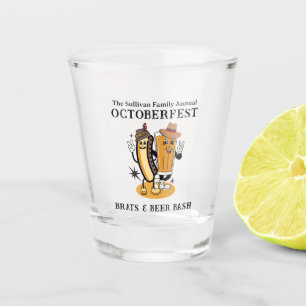 Vaso De Chupito Fiesta de la caída de las brasas y la cerveza de O