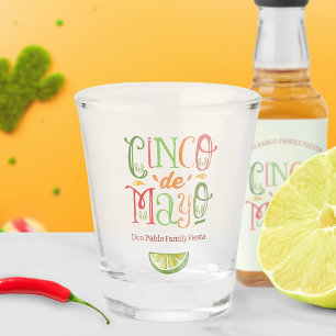 Vaso De Chupito Fiesta de la Fiesta de Cinco de Mayo