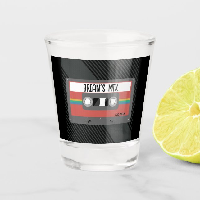 Vaso De Chupito Fiesta de mezcla personalizada (Anverso)