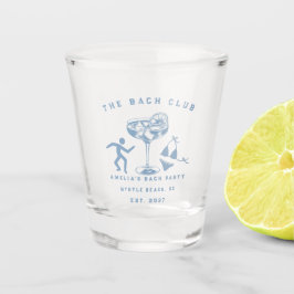Vaso De Chupito Fiesta de soltera de fin de semana moderna y perso