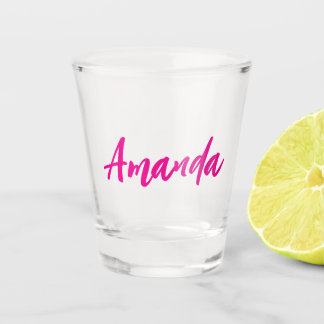Vaso De Chupito Fiesta de soltera de novia con nombre personalizad