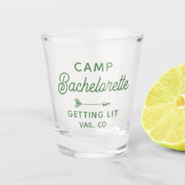 Vaso De Chupito Fiesta de Soltera en el Campamento Personalizada E