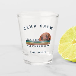 Vaso De Chupito Fiesta de Soltero Fin de Semana de Camping Persona