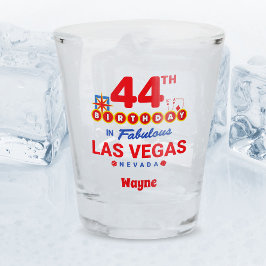 Vaso De Chupito Fiesta por el cumpleaños 44 de Las Vegas