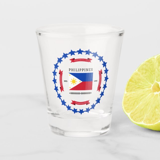 Vaso De Chupito Filipinas (Anverso)
